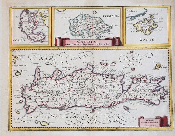 Candia, cum Insulis alijs proxime ei adiacentibus