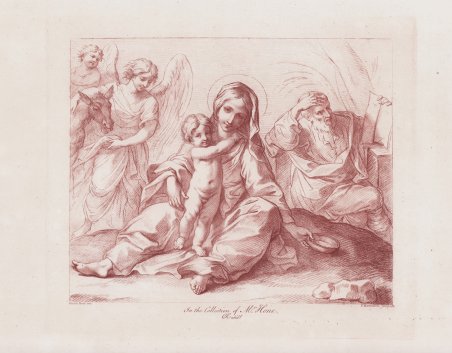 Sacra Famiglia con angeli | Immagine principale