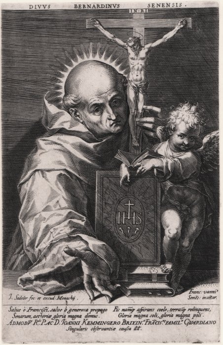 San Bernardino da Siena.