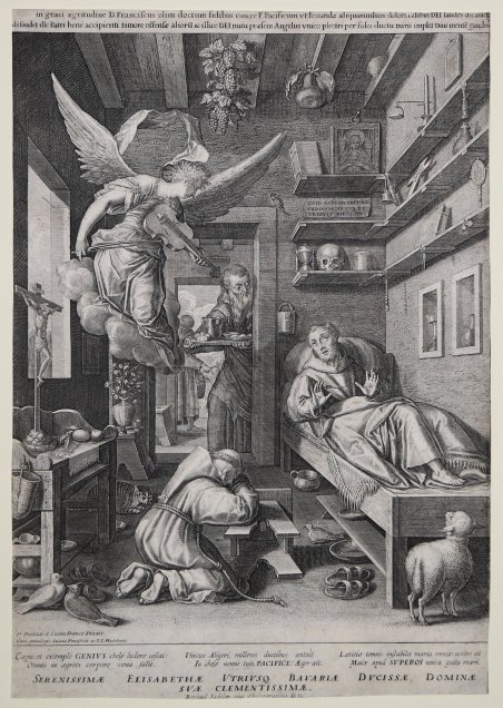 San Francesco consolato dall’Angelo Musicante o La Visione di San …