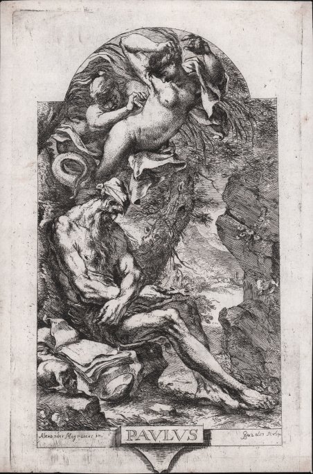 San Paolo di Tebe tentato dal Demonio