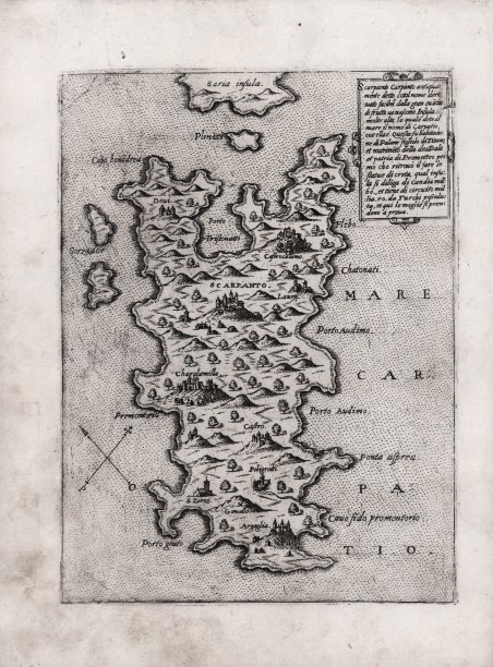 Scarpanto Carpanto antiquamente detto cotal nome derivato facilm.e dalla gran …