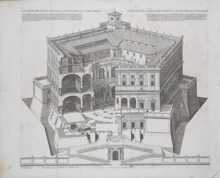 Scenografia del Nobiliss. Palazzo di Caprarola del Illuss. Card. Farnese