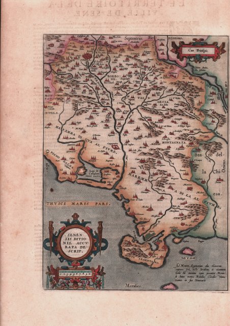 Senensis ditionis, accurata descriptio