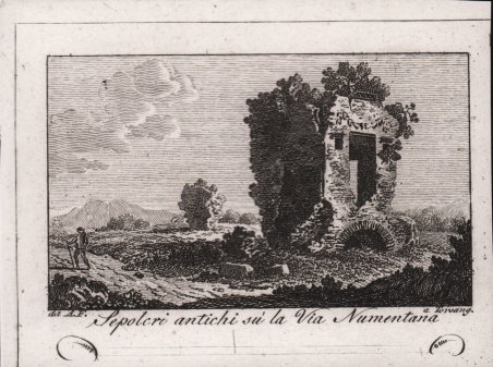 Sepolcri antichi su la via Nomentana