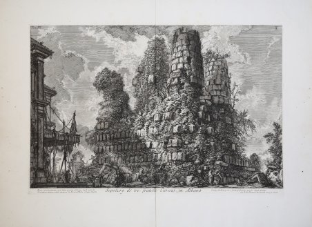 Sepolcro de' tre fratelli Curazj in Albano