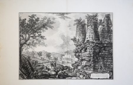 Sepolcro detto falsamente degli Orazi, e Curiazj. Rimane su la …