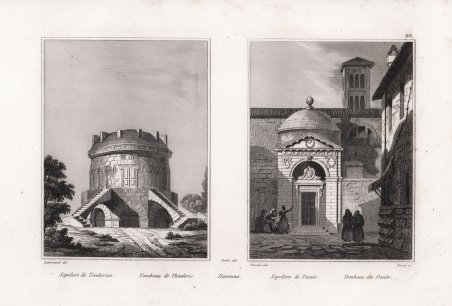 Sepolcro di Teodorico. / Tombeau de Théodoric. Ravenna. Sepolcro di …