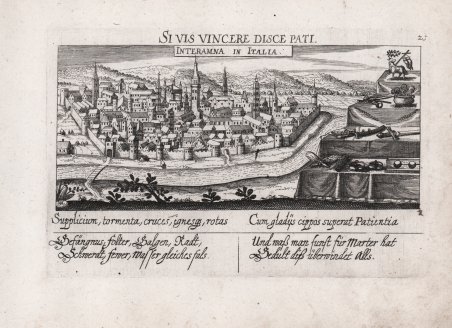 Si Vis Vincere Disce Pati. Interamna in Italia