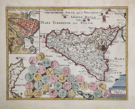 Sicilia Antiqua quae et Trinacria dicta Nummis Siculis illustrata