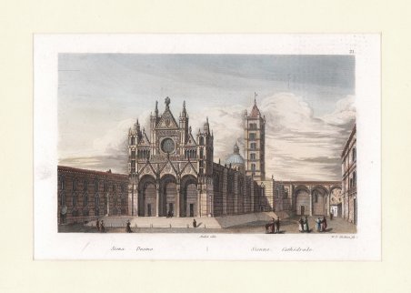 Siena. Duomo. / Sienne. Cathedrale.