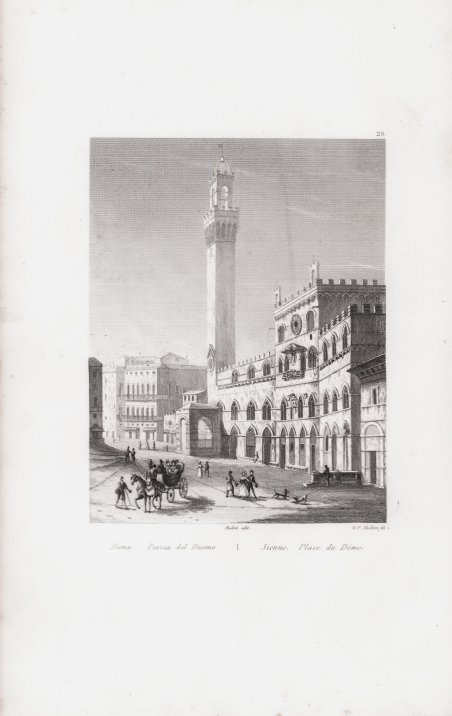 Siena. Piazza del Duomo