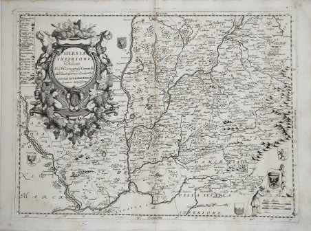 Silesia Inferiore, dedicata dal P. Cosmografo Coronelli All'Illustrissimo et Eccellentiss.o …