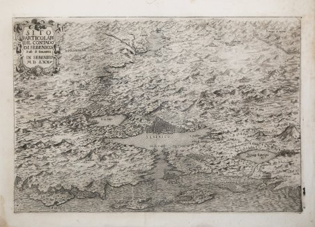 Sito particolare del contado di Sebenico parte di Dalmatia