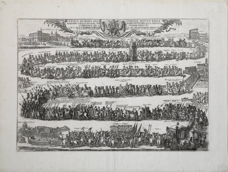 Solenne Cavalcata per il possesso di N. S. Papa Clemente …