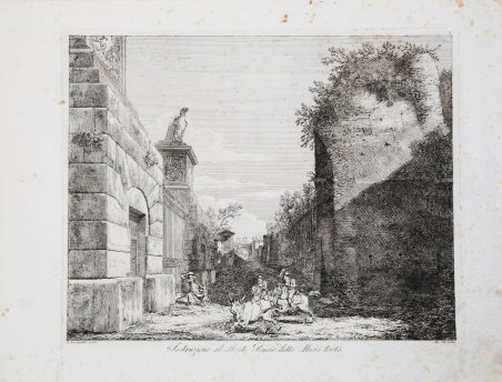 Sostruzioni al Monte Pincio detto Muro Torto