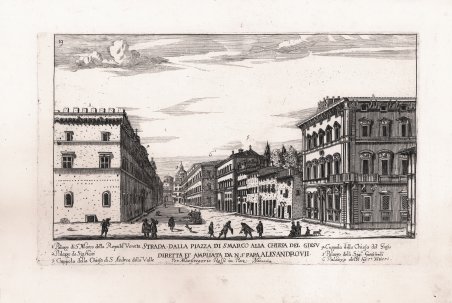 Strada dalla piazza di Smarco alla Chiesa del Giesu…