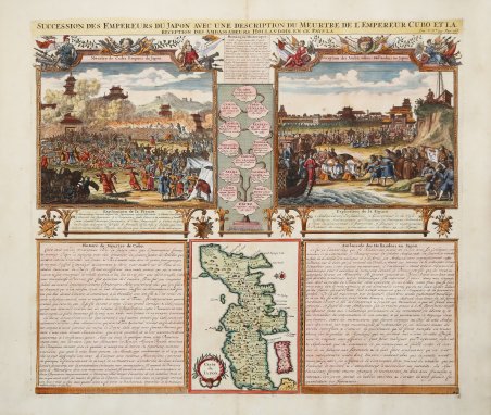 Succession des Empereurs du Japon avec une description du Meurtre …