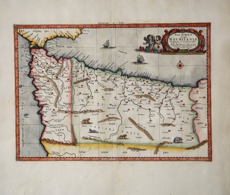 Tab.I Africae, in qua Mauritania Tingitana et Caesariensis…