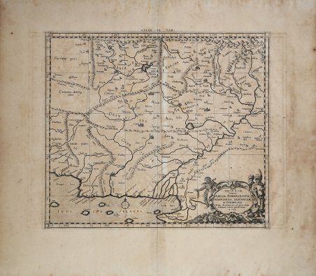 Tab: IX Asiae, Continens Ariam, Paropanisum, Drangianam, Arachosiam, et Gedrosiam