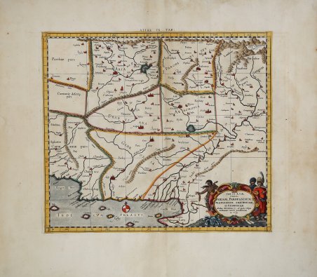 Tab: IX Asiae, Continens Ariam, Paropanisum, Drangianam, Arachosiam, et Gedrosiam