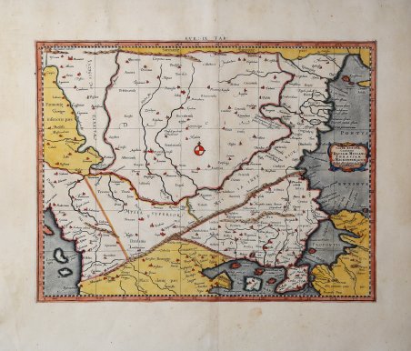 Tab. IX Europae continens Daciam, Misiam, Thraciam ac Macedonia