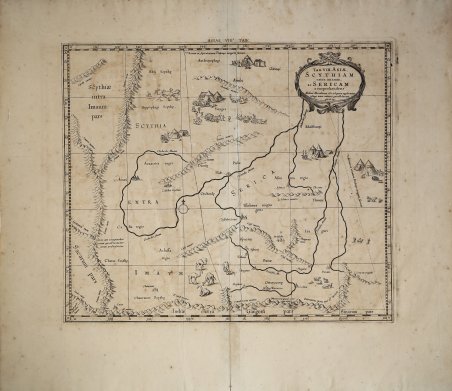 Tab. VIII Asiae, Scythiam extra imaum ac Sericam comprehendens