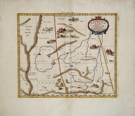 Tab. VIII Asiae, Scythiam extra imaum ac Sericam comprehendens