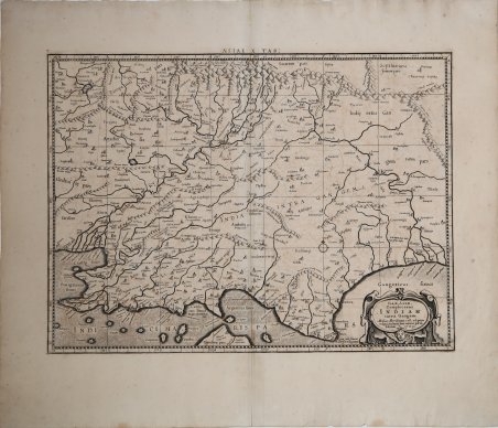 Tab. X Asiae, Complectens Indiam intra Gangem