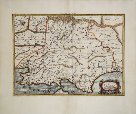 Tab. X Asiae, Complectens Indiam intra Gangem