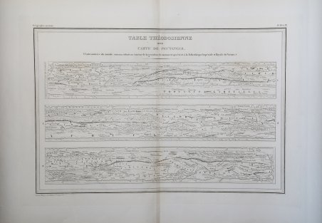 Table Theodosienne dite Carte de Peutinger