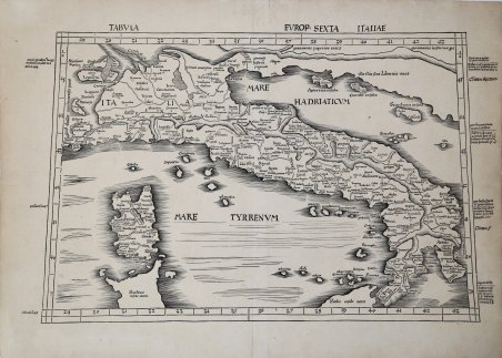 Tabula Europ. Sexta Italiae