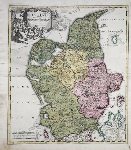 Tabula Generalis Iutiae continens Dioeces Quatuor… | Immagine Gallery 2