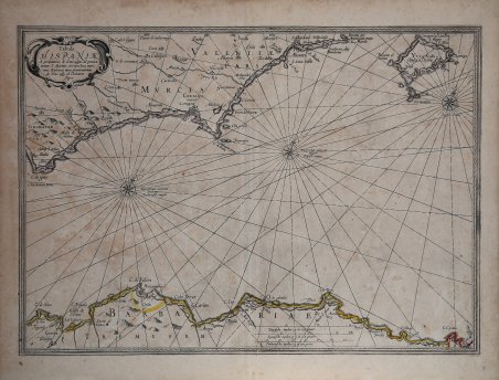 Tabula Hispaniae A promontorio de Gato usque ad promontorium S. …