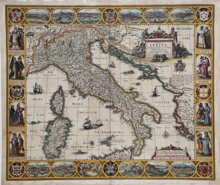 Tabula Italiae, Corsicae, Sardiniae et adjacentium Regnorum