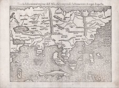 Tavola della oriental regione dell' Asia, che comprende l'estreme terre, …