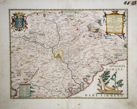 Tavola esatta dell'antico Latio e Nova Campagna di Roma