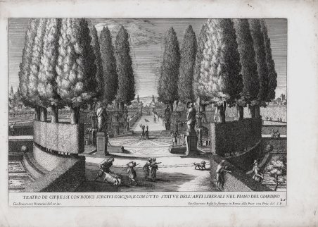 Teatro de Cipressi con dodici sorgivi d'acqua, e con otto …