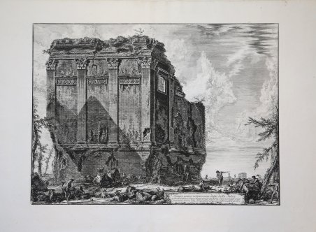 Tempio antico volgarmente detto della Salute su la Via d'Albano, …