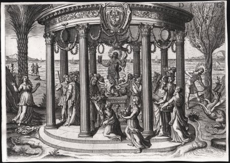 Tempio con altare sacrificale | Immagine principale