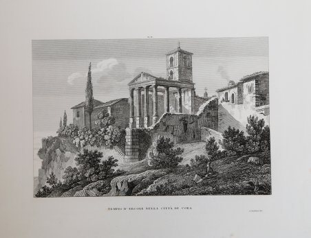 Tempio d'Ercole nella Città di Cora