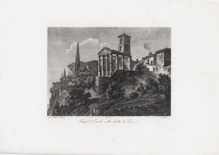 Tempio d'Ercole nella Città di Cora