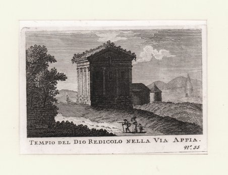 Tempio del Dio Redicolo nella Via Appia