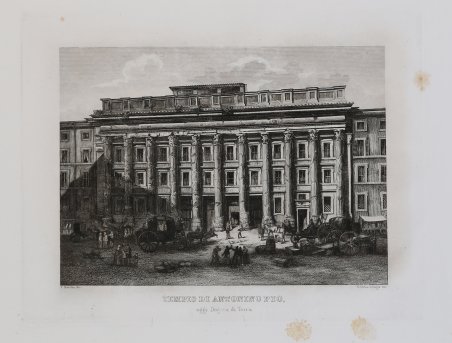 Tempio di Antonino Pio, oggi Dogana di Terra