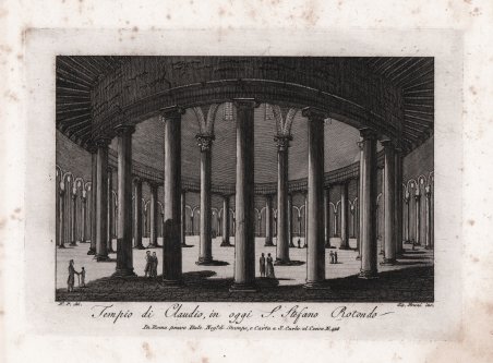 Tempio di Claudio in oggi S. Stefano Rotondo