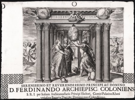 Tesi allegorica dedicata allâarcivescovo di Colonia Ferdinando di Wittelsbach | Immagine principale