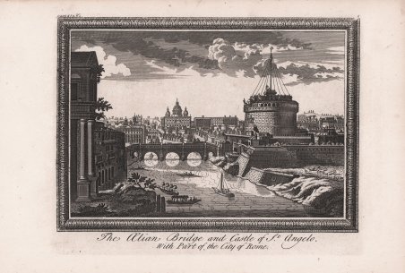 The Aelian Bridge and Castle of St. Angelo, with Part …