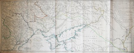 Theatre de la Guerre entre les Russes, Les Turcs, et …