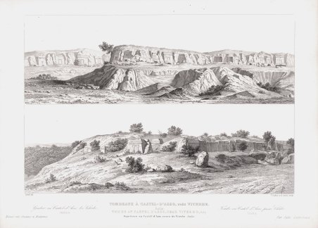 Tombeaux à Castel - D'Asso, près Viterbe