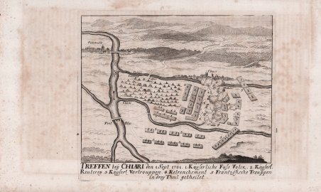 Treffen bey Chiari dem sept 1701 | Immagine Gallery 2
